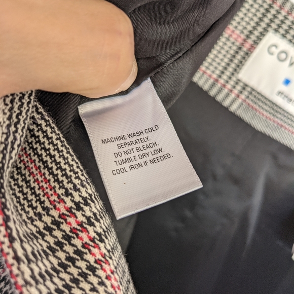 Covington windowpane plaid skirt - Picture 8 of 8